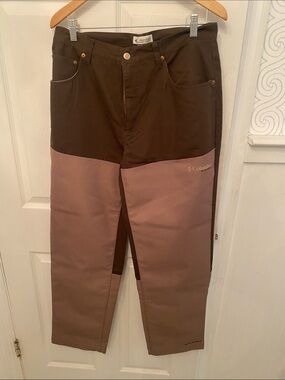 Columbia Dark Brown and Mauve Two-Tone Outdoor Pants